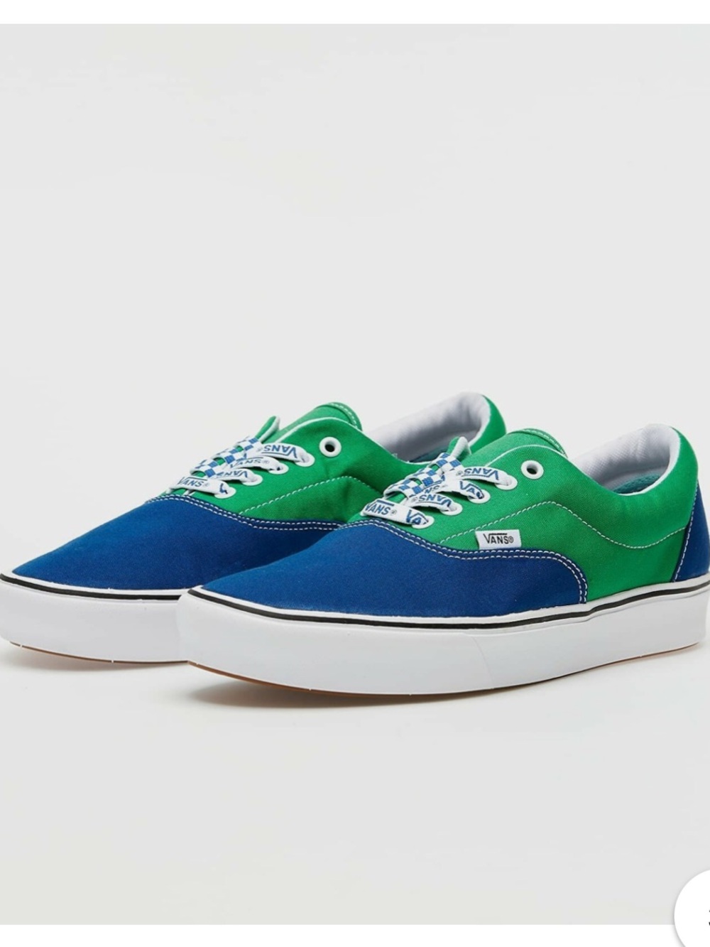 Vans ComfyCush Era Kids Sneakers - Blue & Green